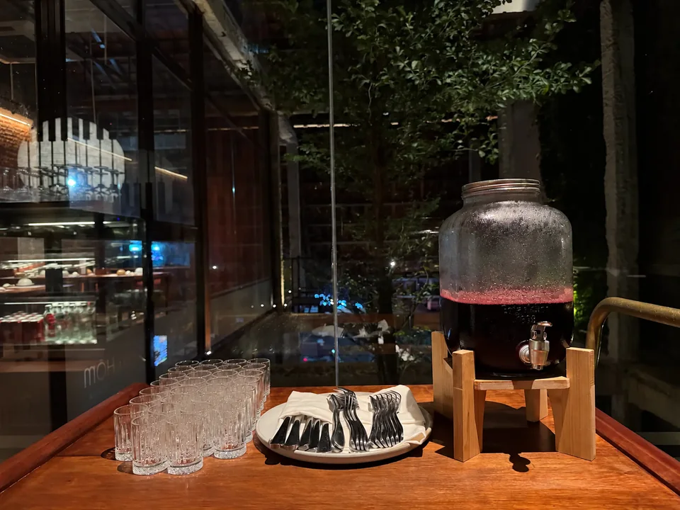 Welcome drinks prepared for a shared occasion