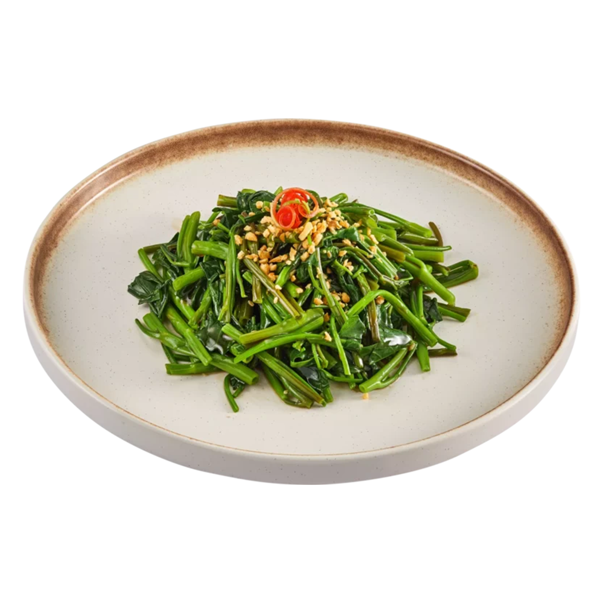 Rau muong xao toi 1
